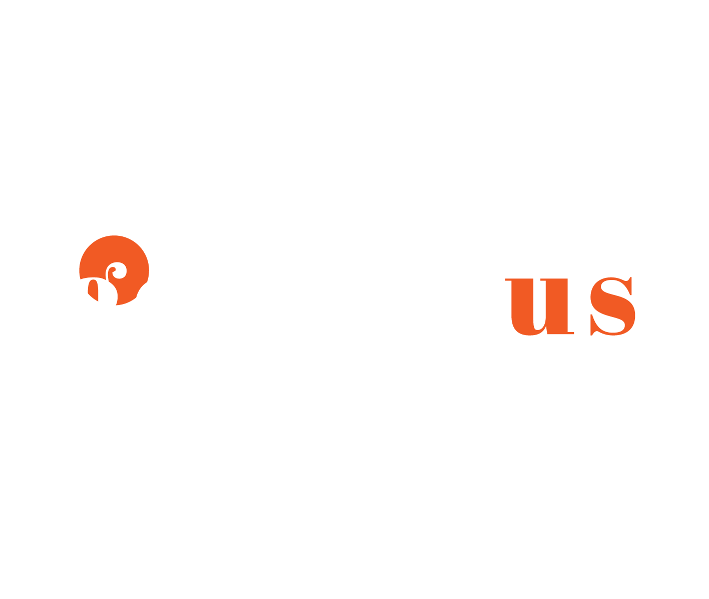 white with orange